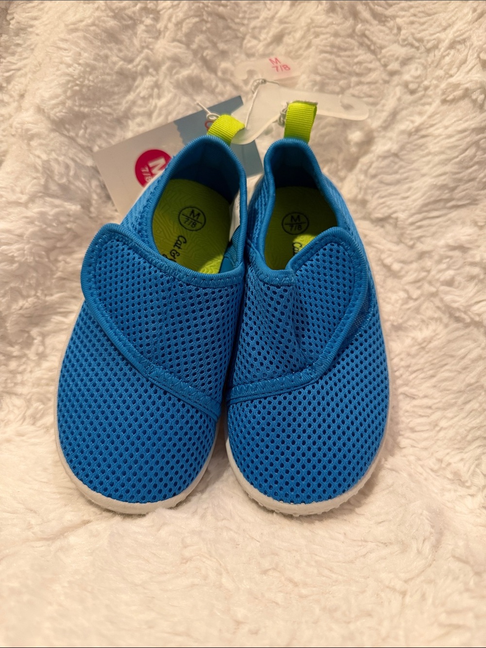 Kids Blue Slip-On Water Shoes